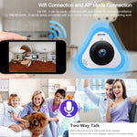 ESCAM Q8 960P 360度 魚眼レンズ 1.3MP WiFi IPカメラ、動体検知／ナイトビジョン対応、赤外線距離：5-10m、AUプラグ、Q8 USプラグ、Q8 AUプラグ、Q8 EUプラグ、Q8 UKプラグ