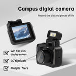 Y3000ミニカメラ 1080P HDデジタルカメラ スクリーン付き ポータブルレトロトラベルVlog学生用小型ビデオカメラ、Y4000