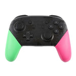 ワイヤレスゲームプロコントローラー スクリーンショット振動機能付き Nintendo Switch用（グリーンピンク）, Nintendo-Switch用（グリーンピンク）