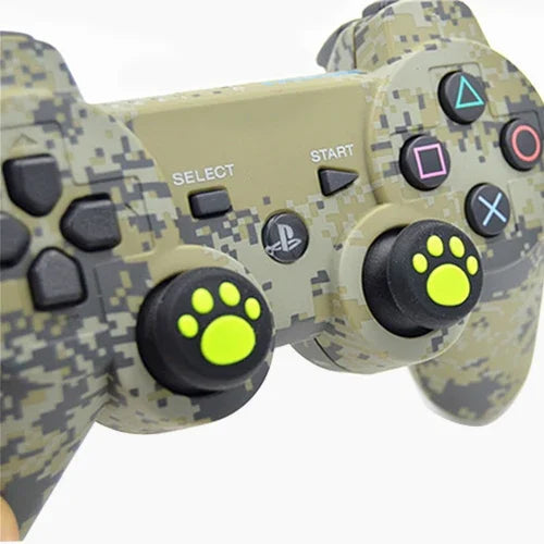4個セット かわいい猫の足シリコン保護カバー PS4 / PS3 / PS2 / XBOX360 / XBOXONE / WIIU ゲームパッド ジョイスティック用