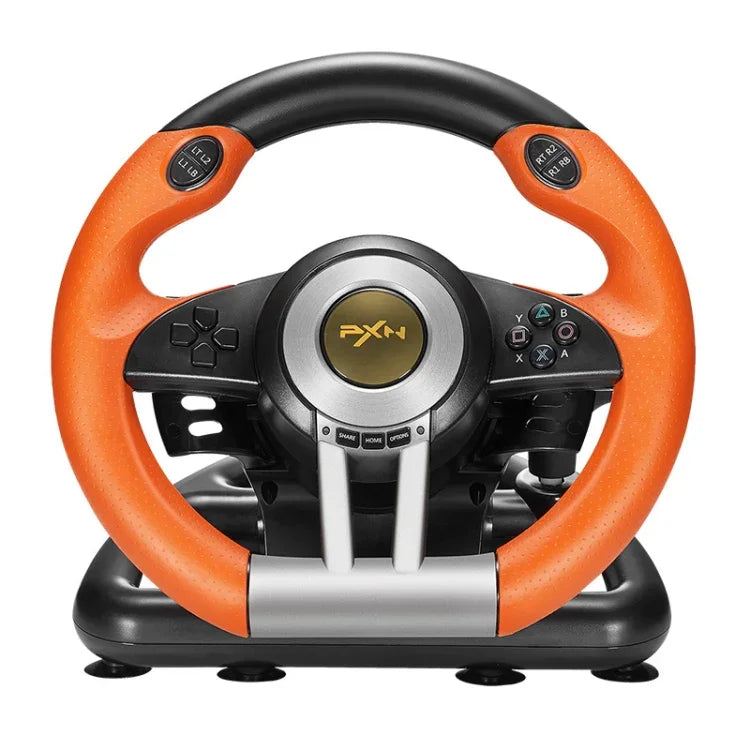 PXN-V3 レーシングゲーム用ステアリングホイール PC / PS3 / 4 / Xbox One / Switch対応, PC / PS3 / 4 / Xbox One / Switch用