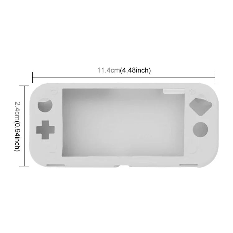 IPLAY ゲームホストシリコン全面保護ケース（スクリーンプロテクター付き）Switch Lite 用