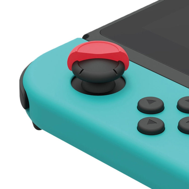Switch 用左右ゲームパッドロッカーボタンカバー、Switch(ブラック)用、Switch(ブルー＋マゼンタ)用、Switch(グリーン＋レッド)用、Switch(レッド)用