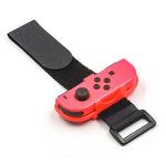 Nintendo Switch用調節可能な伸縮性ダンスリストバンド1ペア、リストバンド