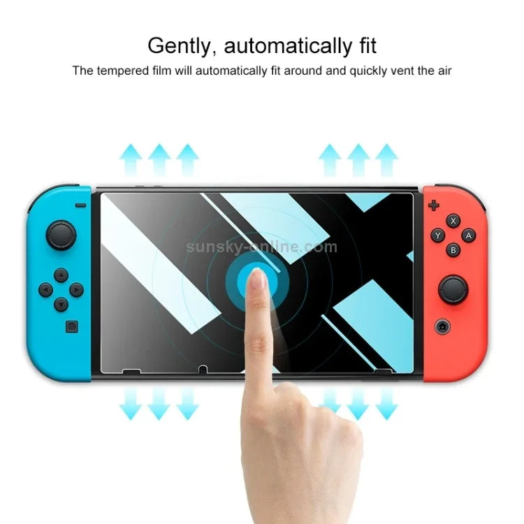 Switch Lite用 9H HD 傷防止強化ガラススクリーンフィルム, Switch Lite用