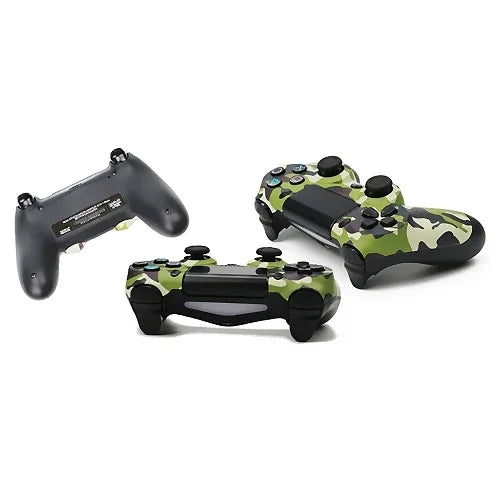 Sony PS4用有線ゲームコントローラー、グリーンカモフラージュ