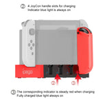 Nintendo Switch Joy-Con用iPega PG-9186ゲームコントローラーチャージャードッキングスタンドホルダー、PG-9186