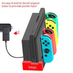 Nintendo Switch Joy-Con用iPega PG-9186ゲームコントローラーチャージャードッキングスタンドホルダー、PG-9186