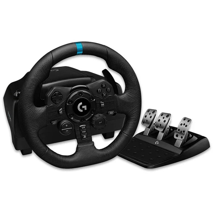 Logitech G923 ゲームレーシングステアリングホイール ペダル シフトレバー PS5 / PS4 / PC対応, G923