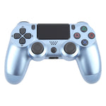 ワイヤレス Bluetooth 雪の結晶ボタン ゲームコントローラー for Sony PS4