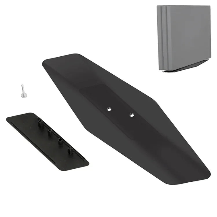 2イン1 ゲーム機本体 縦置きブラケット ネジクランプ付き for PS4 SLIM / PRO, PS4 SLIM / PRO 用