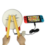 DOBE TNS-1867 ビデオゲームドラムスティックコントローラー 太鼓キット for Nintendo Switch, Nintendo Switch 用