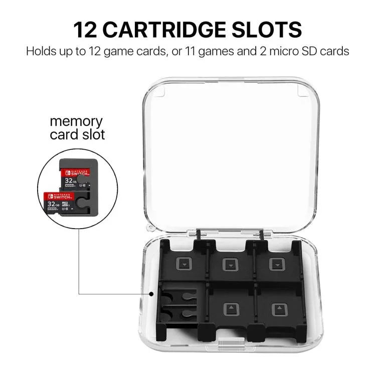 12イン1 メモリーカードホルダーボックス for Nintendo Switch