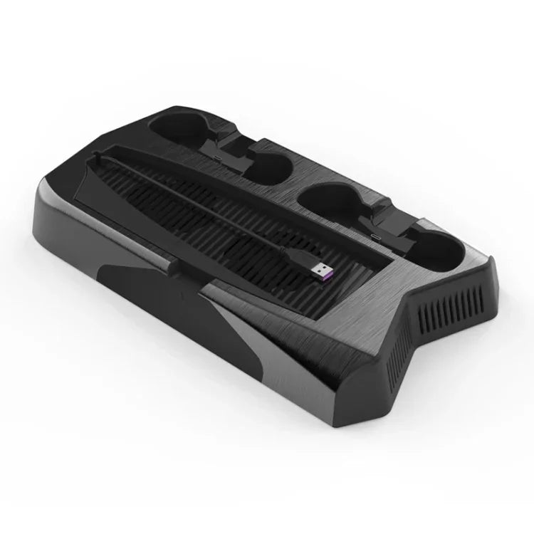 KJH P5-010-2 多機能充電冷却ファンベース 収納トレイブラケット付き for PS5 De / UHD, KJH P5-010-2