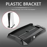 PS5専用設計 KJH P5-006 ゲームコンソール冷却ブラケットスタンドホルダー, KJH P5-006(ブラック), KJH P5-006(ホワイト)