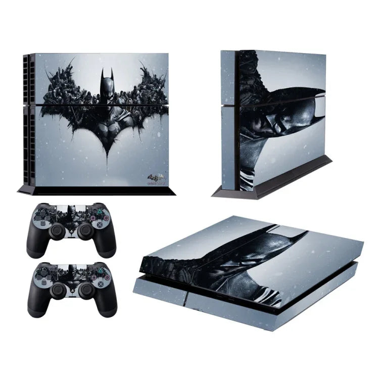 Sony PS4用バットマン柄ファッションカラープロテクティブフィルムステッカー、バットマン柄