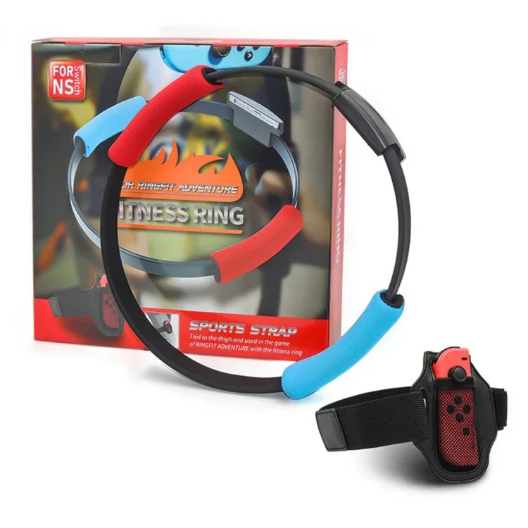 ipega HBS-179 Switch用体感スポーツゲーム ヨガフィットネスリング＋脚固定ストラップセット