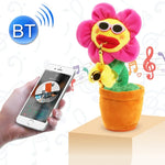 ひまわりサックススタイル Bluetooth ぬいぐるみ 子供・大人用おもちゃ USB充電＆電池対応