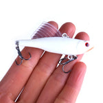 HENGJIA 速沈み釣りルアー ベイト 6.5cm/17.2g ウィング VIB ペンシルルアーキット、PE016-X