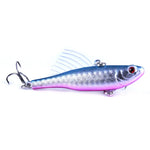 HENGJIA 速沈み釣りルアー ベイト 6.5cm/17.2g ウィング VIB ペンシルルアーキット、PE016-X