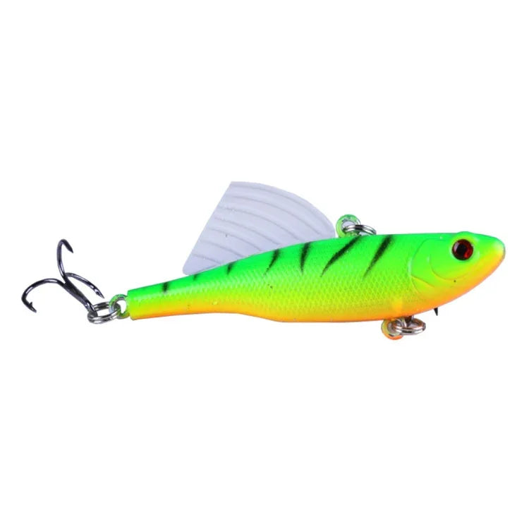 HENGJIA 速沈み釣りルアー ベイト 6.5cm/17.2g ウィング VIB ペンシルルアーキット、PE016-X