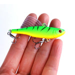 HENGJIA 速沈み釣りルアー ベイト 6.5cm/17.2g ウィング VIB ペンシルルアーキット、PE016-X