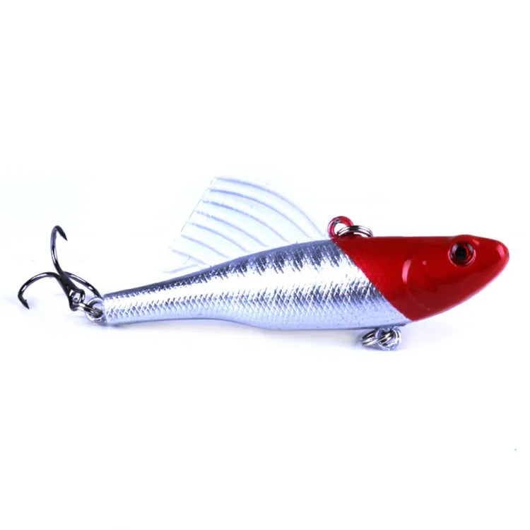 HENGJIA 速沈み釣りルアー ベイト 6.5cm/17.2g ウィング VIB ペンシルルアーキット、PE016-X
