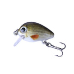 HENGJIA 5個セット 2.7cm/1.5g ルアーロックフィッシングルアーベイト バイオニックキット プラスチックボックス付き、Box008