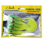 HENGJIA SO050-1 5 PCS 11cm/16g Luya Fishing Lure Fishing Gear Sea Bass Soft Fish with Hook, SO050-2, SO050-1, SO050-5, SO050-4