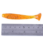 HENGJIA SO0205P 5個入り 8cm/5g スクリュー尾 ソフト釣りルアー 人工餌, SO0205P
