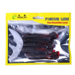 HENGJIA SO0215P 5個入り 7.5cm/5.5g スクリュー尾 ソフト釣りルアー 人工餌, SO0215P