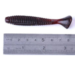 HENGJIA SO0215P 5個入り 7.5cm/5.5g スクリュー尾 ソフト釣りルアー 人工餌, SO0215P