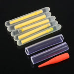 10 Packs OCEAN SUN Luminous Float Night Fishing Light Stick, Visibility: 30m, Size: 4.5 x 37mm, Visibility: 30m(5pcs)
