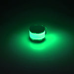 LED発光スラップパットサークル屋外スポーツリストバンド、小サイズ：26*4cm、26x4cmライトグリーン、26x4cmレッド、26x4cmホワイト、26x4cmオレンジ、26x4cmピンク、26x4cmグリーン、26x4cmブルー