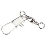 20個セット 8# 3.5cm 釣りコネクター バレルスイベル 安全スナップリング付き, 20個セット 8# 3.5cm