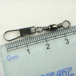 20個セット 8# 3.5cm 釣りコネクター バレルスイベル 安全スナップリング付き, 20個セット 8# 3.5cm