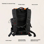 XINDA H-BAG03 30L アウトドア防水 アップストリーム収納 ショルダー登山バッグ、30L