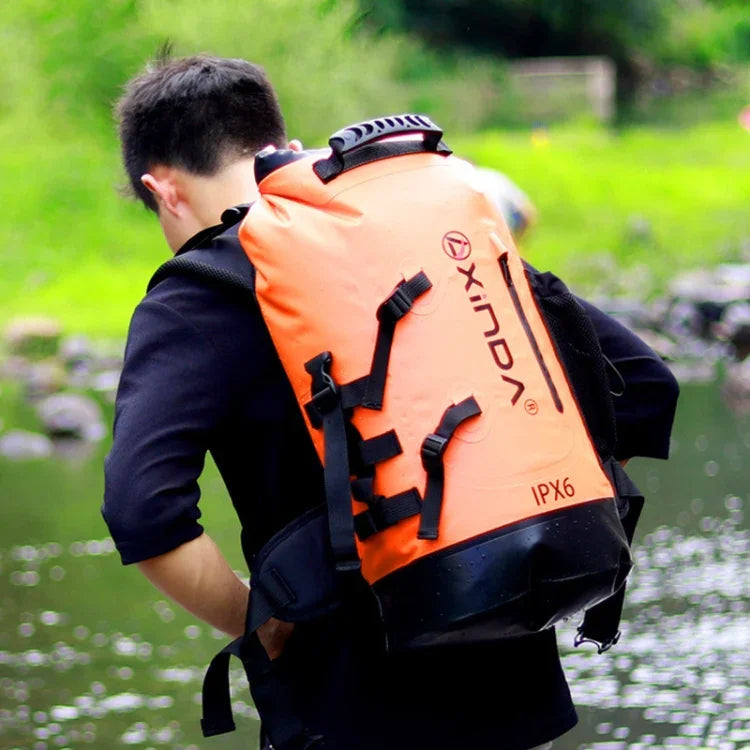 XINDA H-BAG03 30L アウトドア防水 アップストリーム収納 ショルダー登山バッグ、30L