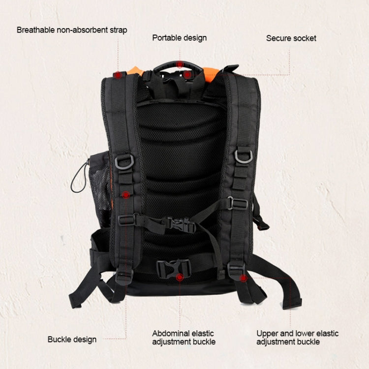 XINDA H-BAG03 20L アウトドア防水 アップストリーム収納 ショルダー登山バッグ、20L