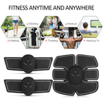 インテリジェントシェイピングシステム EMS ボディトーニング電極キット 筋肉刺激器 ホームフィットネストレーニングギア 男性/女性用、YZ-808