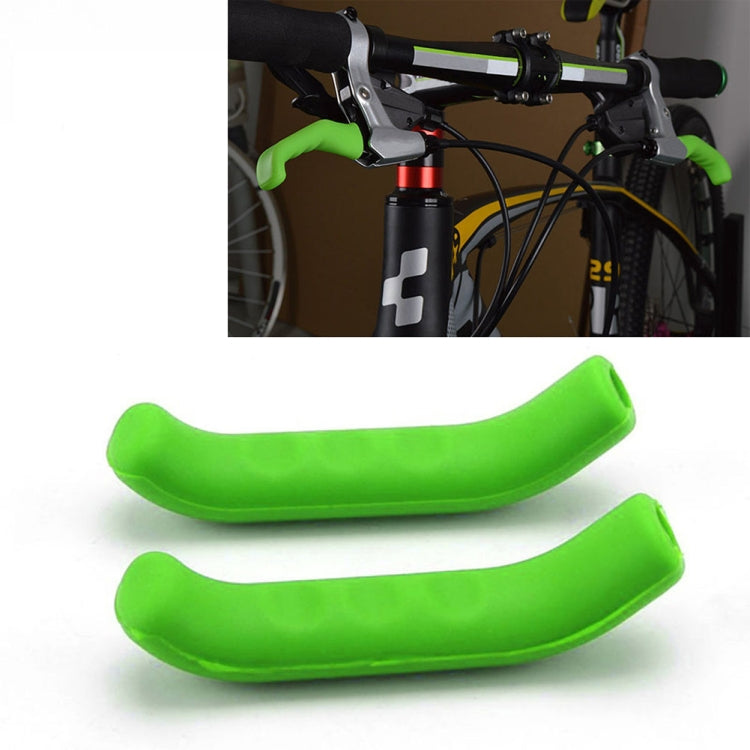 1ペア ユニバーサルタイプ 自転車ブレーキシリコン保護カバー、ブレーキカバー イエロー、ブレーキカバー レッド、ブレーキカバー ブルー、ブレーキカバー グリーン