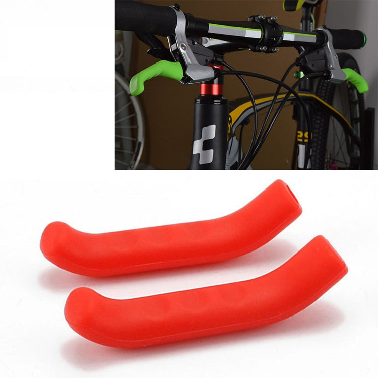 1ペア ユニバーサルタイプ 自転車ブレーキシリコン保護カバー、ブレーキカバー イエロー、ブレーキカバー レッド、ブレーキカバー ブルー、ブレーキカバー グリーン