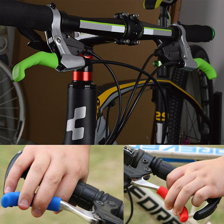 1ペア ユニバーサルタイプ 自転車ブレーキシリコン保護カバー、ブレーキカバー イエロー、ブレーキカバー レッド、ブレーキカバー ブルー、ブレーキカバー グリーン