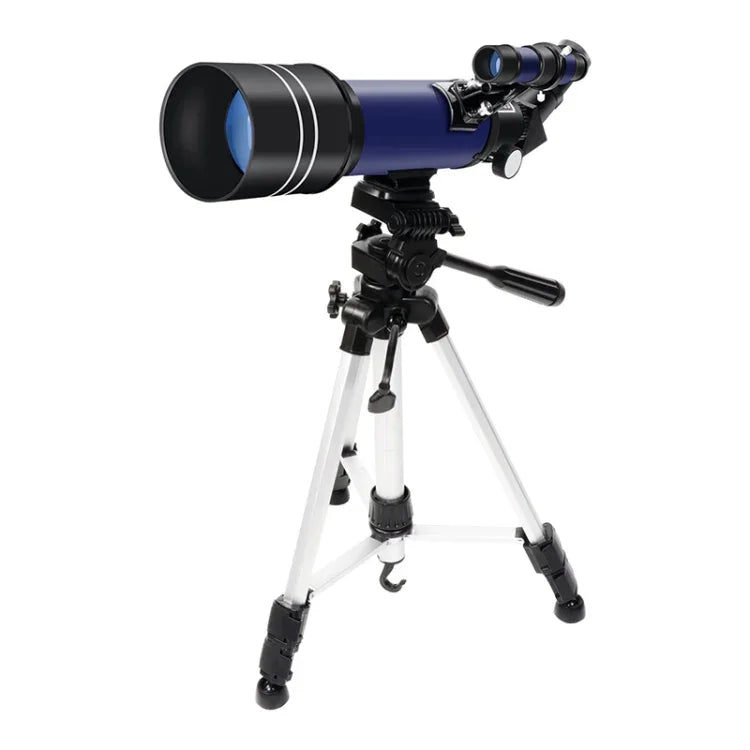 WR852 16x/66x70 高精細高倍率天体望遠鏡 三脚付き、66x70 ブルー