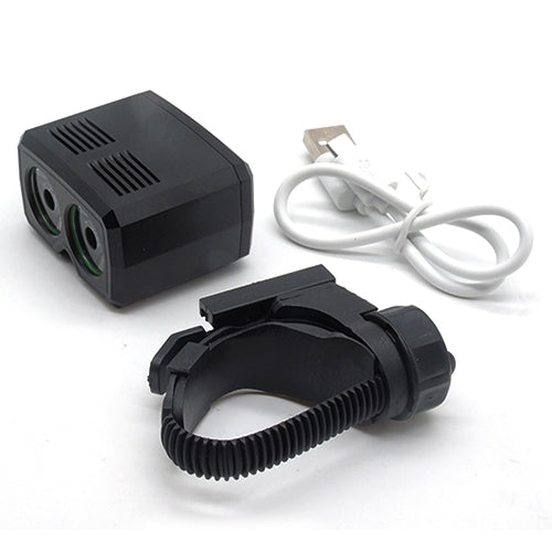 Y15 2 x CREE XPG2 500LM USB充電式LEDバイクヘッドライト フロントランプ 5モード付き、Y15