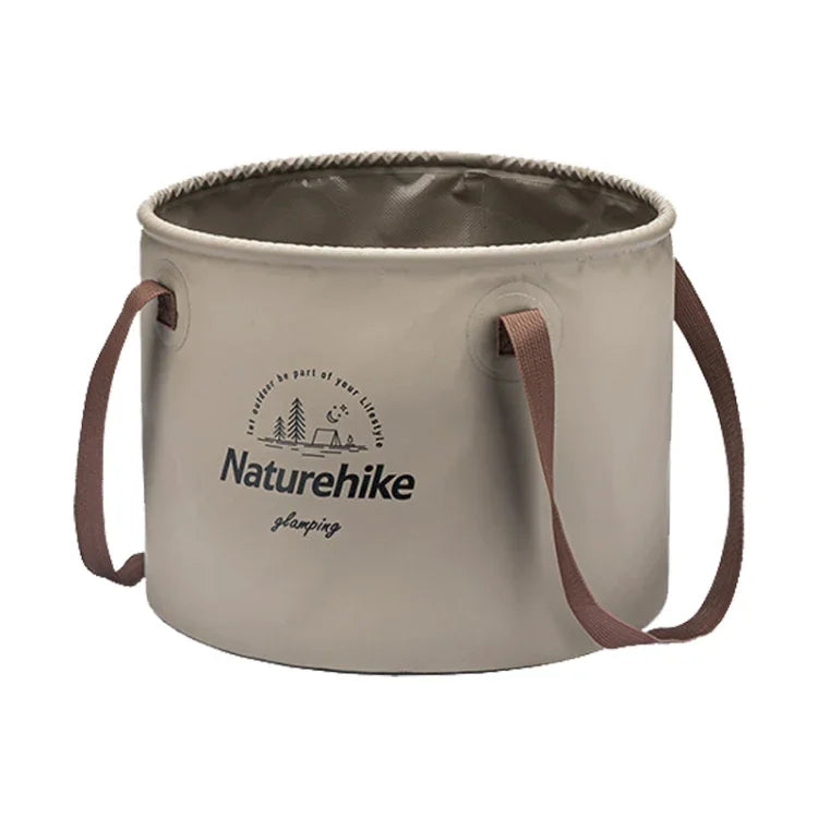 Naturehike NH20SJ040 20L PVCアウトドアキャンプ折りたたみ水貯蔵バケツ、20L