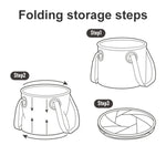 Naturehike NH20SJ040 20L PVCアウトドアキャンプ折りたたみ水貯蔵バケツ、20L