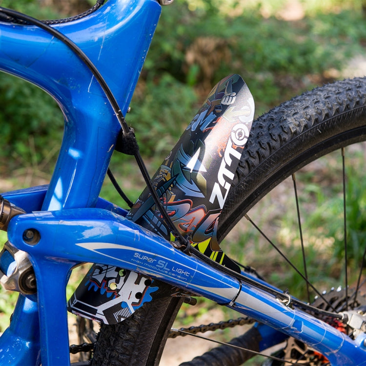 ZTTO 自転車フェンダー マウンテンロードバイク用マッドガード、ショートスタイル、ショートスタイル
