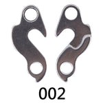 2個セット ZTTO 002 MTB ロードバイク用合金リアディレイラーテールフックパーツ、002