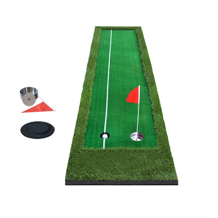PGM ゴルフ ダブルカラー パッティングマット プッシュロッドトレーナー、サイズ：75x300cm